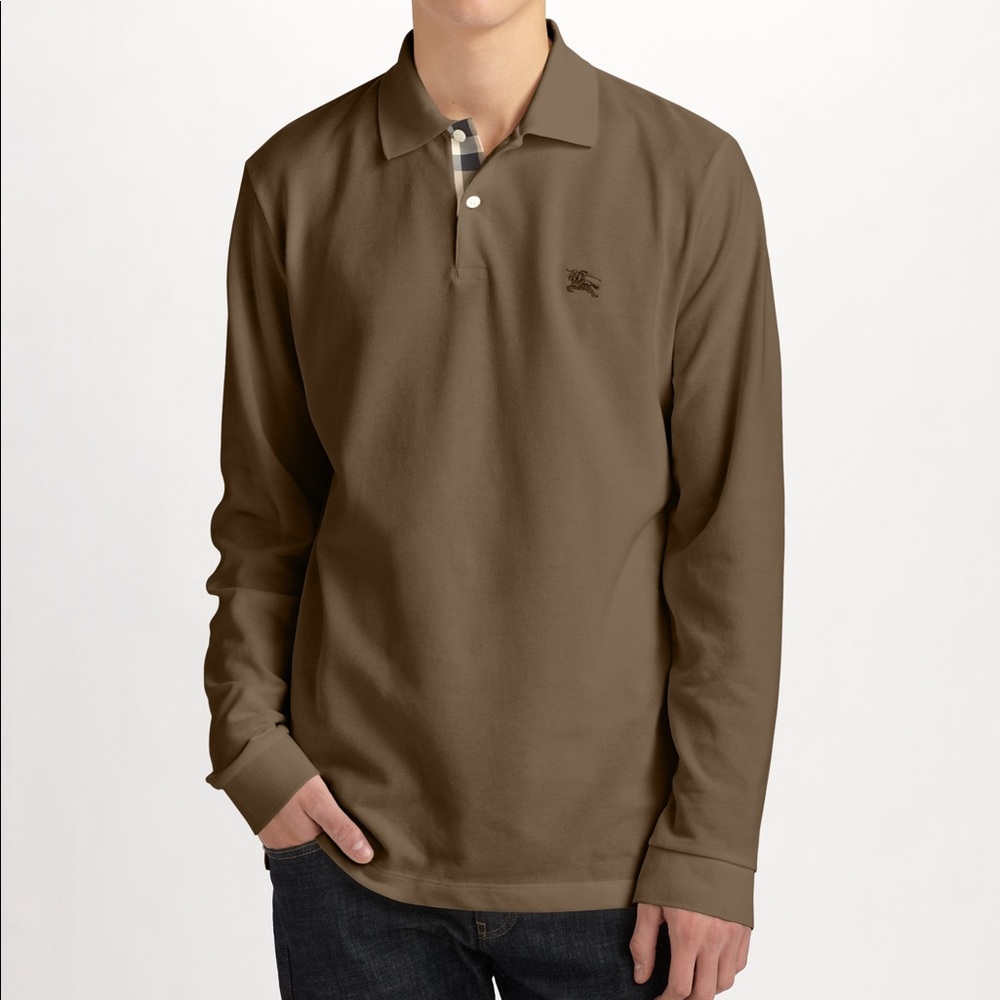 Burberry long sleeve polo. Burberry Shirt